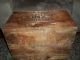 Primitive Advertising Antique Dovetailed Big Crate Wood Box Carter Inx Products Primitives photo 10