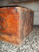 Primitive Advertising Antique Dovetailed Big Crate Wood Box Carter Inx Products Primitives photo 1