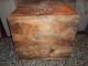 Primitive Advertising Antique Dovetailed Big Crate Wood Box Carter Inx Products Primitives photo 3