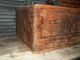 Primitive Advertising Antique Dovetailed Big Crate Wood Box Carter Inx Products Primitives photo 7
