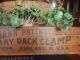 Old / Early Primitive Box With Advertising Primitives photo 3
