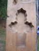 Antique Primitive Large Maple Sugar Mold Bloody Heart Cross 1800 ' S Stunning Primitives photo 3