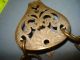 18th Century Fancy 1780 ' S Bright Cut Design Chatelaine Clip & Chain Primitives photo 6