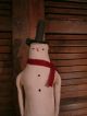 Primitive Country Christmas Frosty Snowman Doll Primitives photo 1
