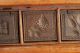 Early Dovetailed 4 Compartment Rectangle 2 Pound Butter Mold With Square Nails Primitives photo 6