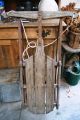 Primitive Vintage Antique Small Fire Fly Sled No.  9 H,  Early 20th Century Primitives photo 4