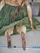 ♥ Primitive Grungy Snowlady Snowman Christmas Doll And Her Candy Cane ♥ Primitives photo 3