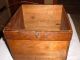 Antique Merdio Wooden Coffee Box With Handle.  Chicogo Primitives photo 4
