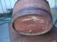 Fantastic 19th C 2 - Handled Staved Piggin - Type Oval Bucket Salmon Paint Primitives photo 6