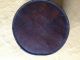Small Round Wood And Metal Pantry Box Signed,  Great Patina Primitives photo 4