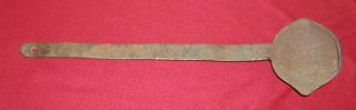 Antique Hand Forged Iron Ladel Dipper For Trough Well Or Lead Pour Blacksmith photo