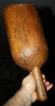 Antique Country Primitive Carved Wooden Grain Scoop,  19th Century Barn Find Primitives photo 1