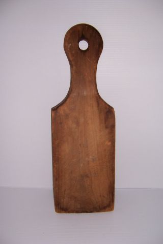 Antique Primitive Early Wooden Dough Board Bread Board Cutting Board photo