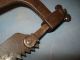 Early 18th Century Cherry Handle Wood/medical Saw 17 Inch Lenght Must See Iron Primitives photo 4