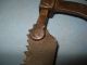 Early 18th Century Cherry Handle Wood/medical Saw 17 Inch Lenght Must See Iron Primitives photo 8