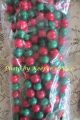 Wood Bead Primitive Country Garlands Red & Green 2 Pks (18 Feet Total) New Rare Primitives photo 1