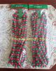 Wood Bead Primitive Country Garlands Red & Green 2 Pks (18 Feet Total) New Rare Primitives photo 3