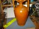 17th Early 18th Century German Redware Costreal Two Handle Wine Jug Glaze Primitives photo 8