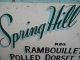 Antique Sheep Farm Sign Spring Hill Stock Farms Greenwood Indiana Antique Sign Primitives photo 6