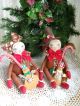Primitive Folk Art Christmas Ginger Bread Set 