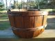 Primitive Antique Splint Apple Farm Basket Swing Handle Nails Bentwood Primitives photo 10