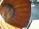 Primitive Antique Splint Apple Farm Basket Swing Handle Nails Bentwood Primitives photo 3