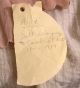 Antique Handmade Primitive Cloth Rag Doll,  25”,  Hand - Painted Features Primitives photo 11