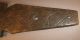B - 19th Century Flax Hetchel,  Incised Crosshatch Design With Star,  Square Spikes Primitives photo 5
