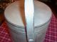 Buttermilk Vintage Wood Firkin/pantry Box - Middle Of Stack Primitives photo 6