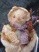 Primitive Folk Art Snowman - Snowgirl - Snowlady - With A Baby - Hand Crafted Primitives photo 6