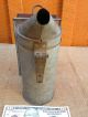 Antique / Vintage Galvanized Bee Smoker W/ Bellows - Bee Keepers Tool Primitives photo 2