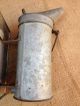 Antique / Vintage Galvanized Bee Smoker W/ Bellows - Bee Keepers Tool Primitives photo 8