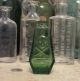 Wheaton Coffin Poison Bottle Skull Crossbones Green Miniature Rip Halloween Primitives photo 9