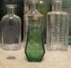 Wheaton Coffin Poison Bottle Skull Crossbones Green Miniature Rip Halloween Primitives photo 11