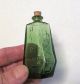 Wheaton Coffin Poison Bottle Skull Crossbones Green Miniature Rip Halloween Primitives photo 5