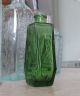Rare Yellow Green Wheaton Coffin Poison Bottle Skull Crossbones Miniature Rip Primitives photo 9