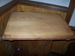 Vintage Wooden Cutting Board / Early Solid Hard Maple Board photo