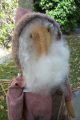 ♥ Primitive,  Grungy,  & Drab Earthy Santa Doll & Wool Pouch ♥rcp♥ Primitives photo 3