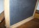 Vintage Wooden Framed Chalk Board / Great Heavy Slate Board Primitives photo 2