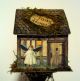 Primitive Altered Miniature Handmade Fairy Doll House Mixed Media Collage Art Primitives photo 4