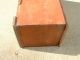 Early American Blanket Chest Circa1800’s Salmon Color Paint Canal Dover Ohio Primitives photo 10
