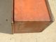 Early American Blanket Chest Circa1800’s Salmon Color Paint Canal Dover Ohio Primitives photo 11