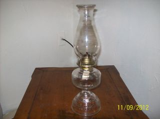 Vintage Oil Lamp Detail & photo