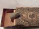 Antique Victorian Whimsy Novelty Matchbox With Mouse Inside /sweden Primitives photo 1