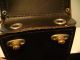 Antique Solid Leather & Brass Salesman Sample Carry Case W/3 Side Compartments Primitives photo 9