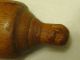 2 Antique Unusual Rare Wood Rolling Pins Very Old Primitives photo 5