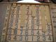 Antique Game Board Numbers Sliders With Weighted Canvas Covers Baseball Numbers Primitives photo 2