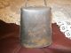 Primitive Old Vintage Dinner Bell W/ Handle Hand Crafted In U.  S.  A One Of A Kind Primitives photo 7