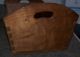 Rare Small Size Cherry Dough Box Dovetailed And Canted Pa Primitives photo 9