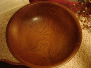 Wooden Dough Bowl Condition photo